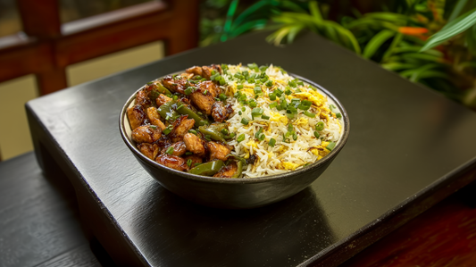 Chilli Chicken Rice Bowl